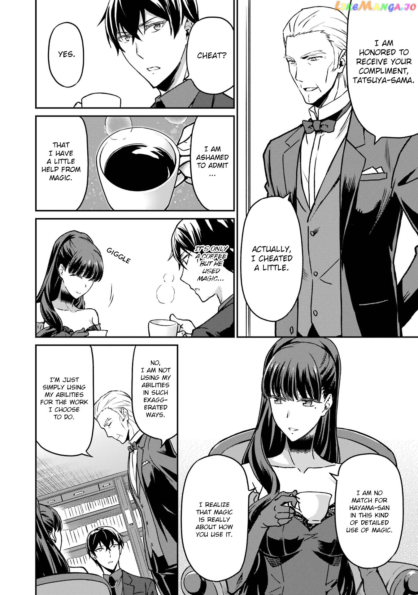 Mahouka Koukou no Rettousei - Yotsuba Keishou-hen chapter 19 - page 8