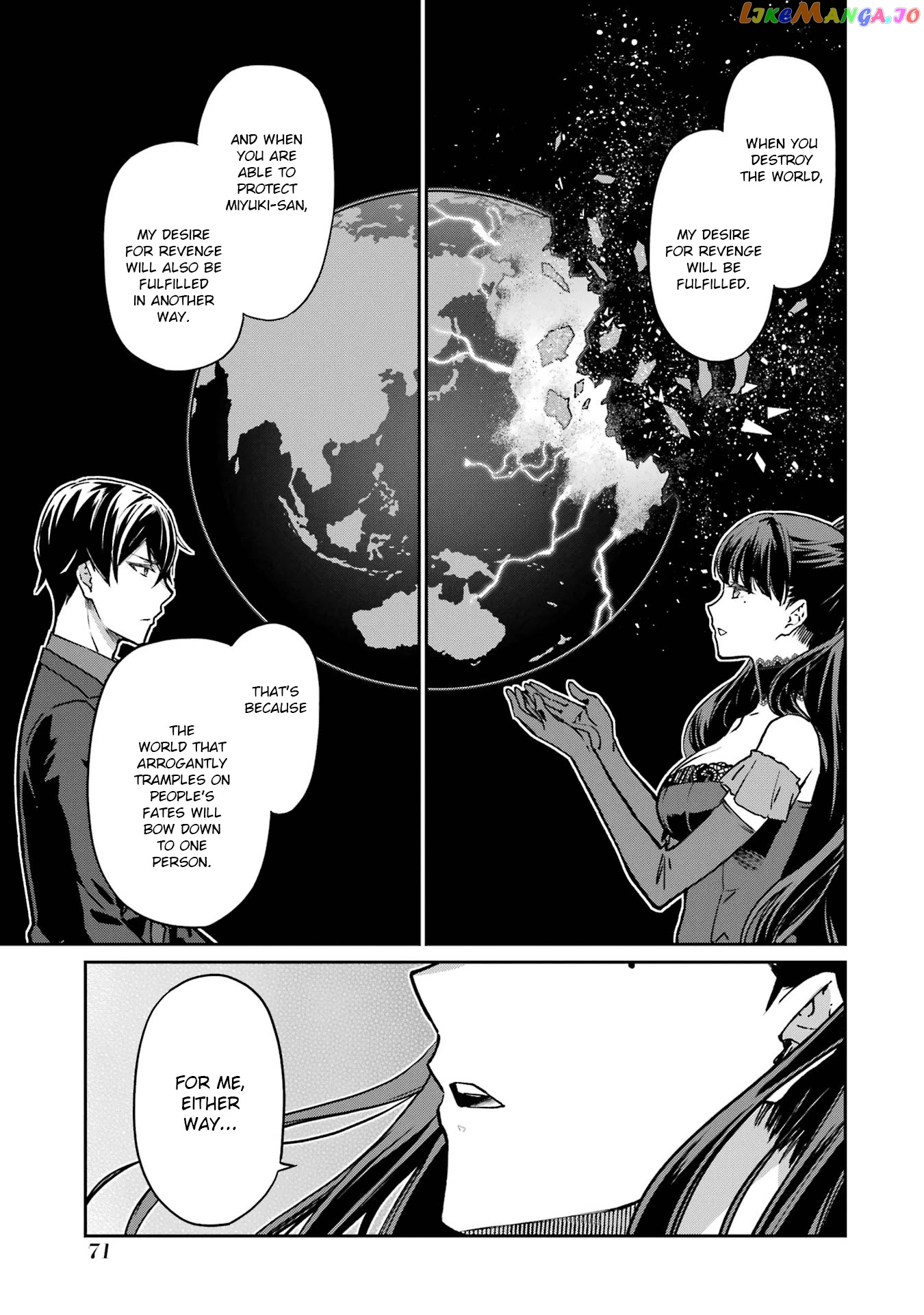 Mahouka Koukou no Rettousei - Yotsuba Keishou-hen chapter 20 - page 21