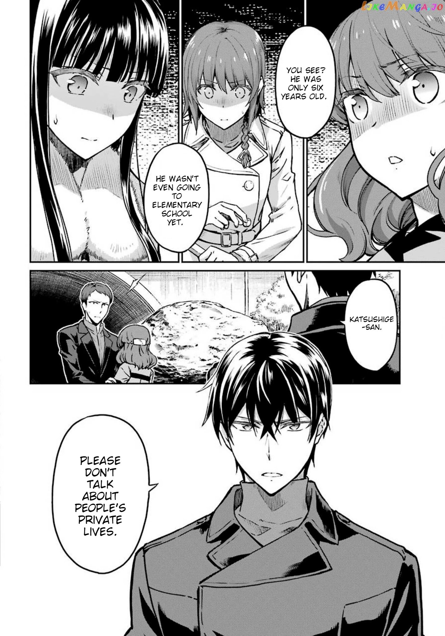 Mahouka Koukou no Rettousei - Yotsuba Keishou-hen chapter 9 - page 7