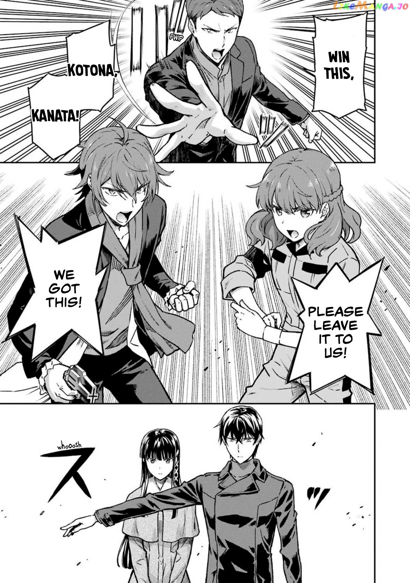 Mahouka Koukou no Rettousei - Yotsuba Keishou-hen chapter 10 - page 7