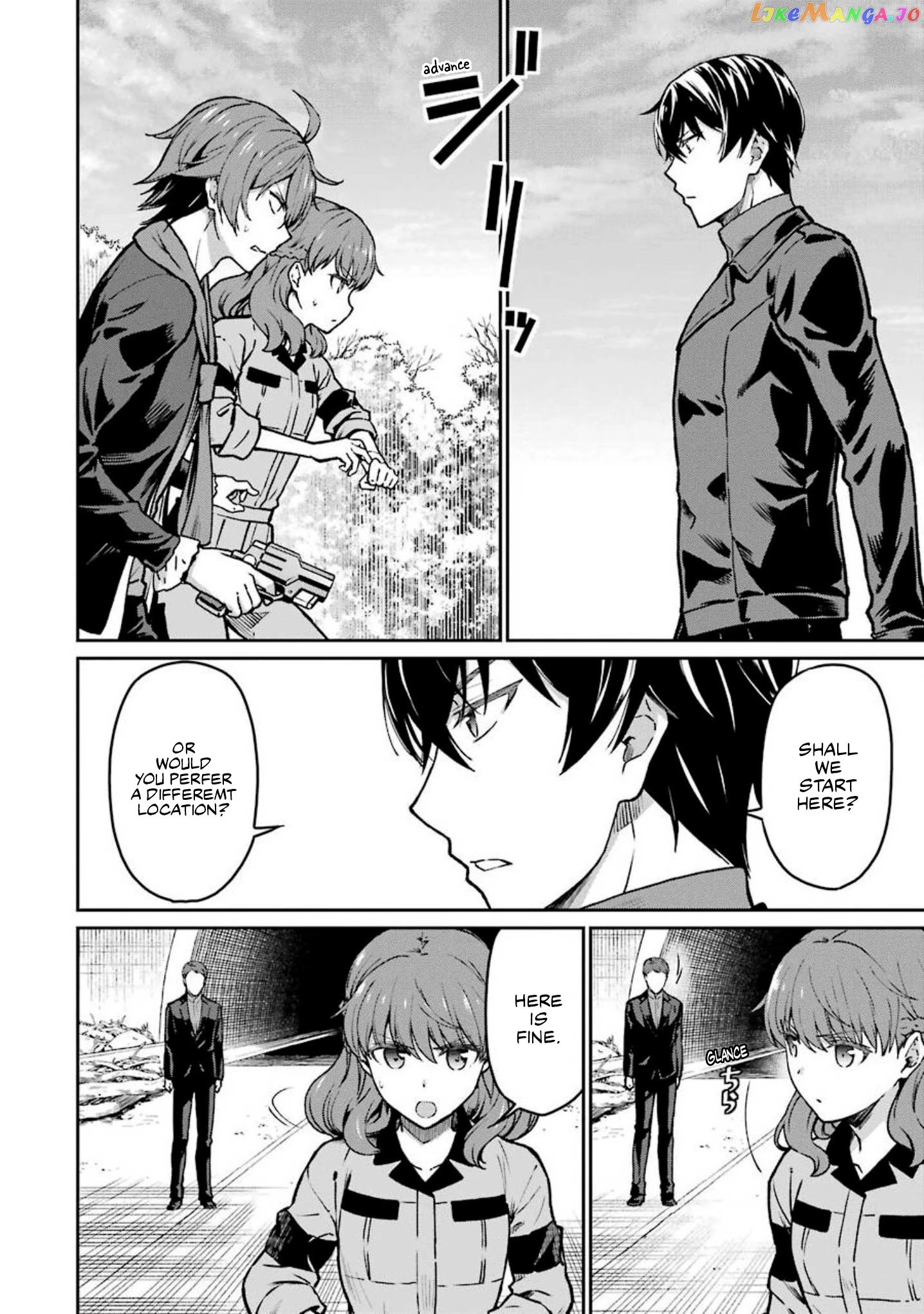 Mahouka Koukou no Rettousei - Yotsuba Keishou-hen chapter 10 - page 8