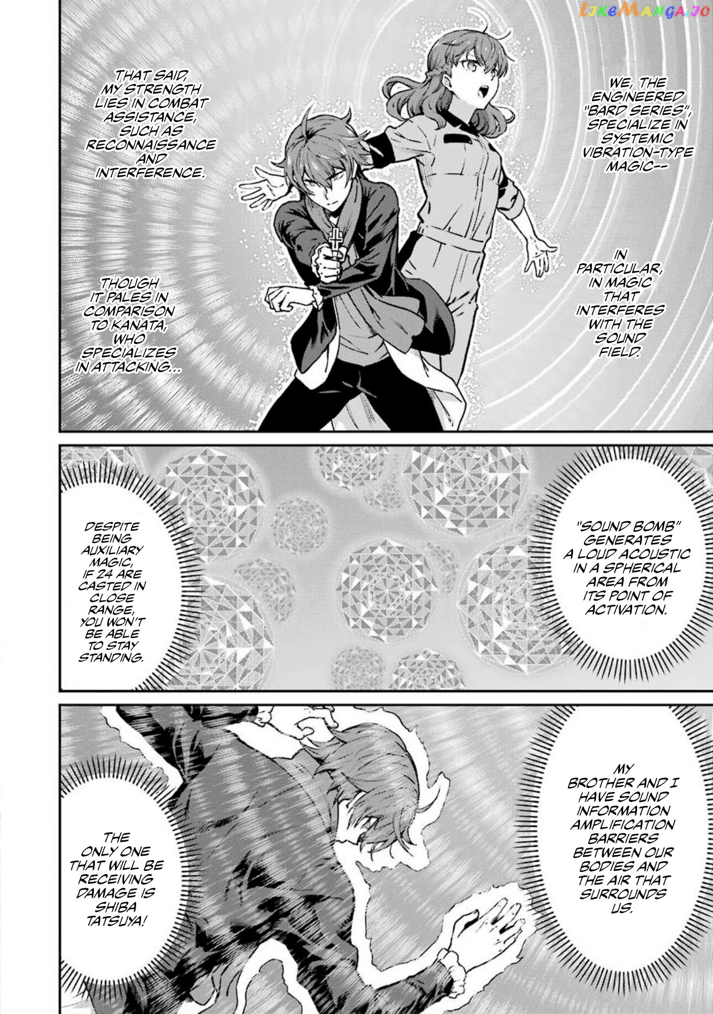 Mahouka Koukou no Rettousei - Yotsuba Keishou-hen chapter 11 - page 4