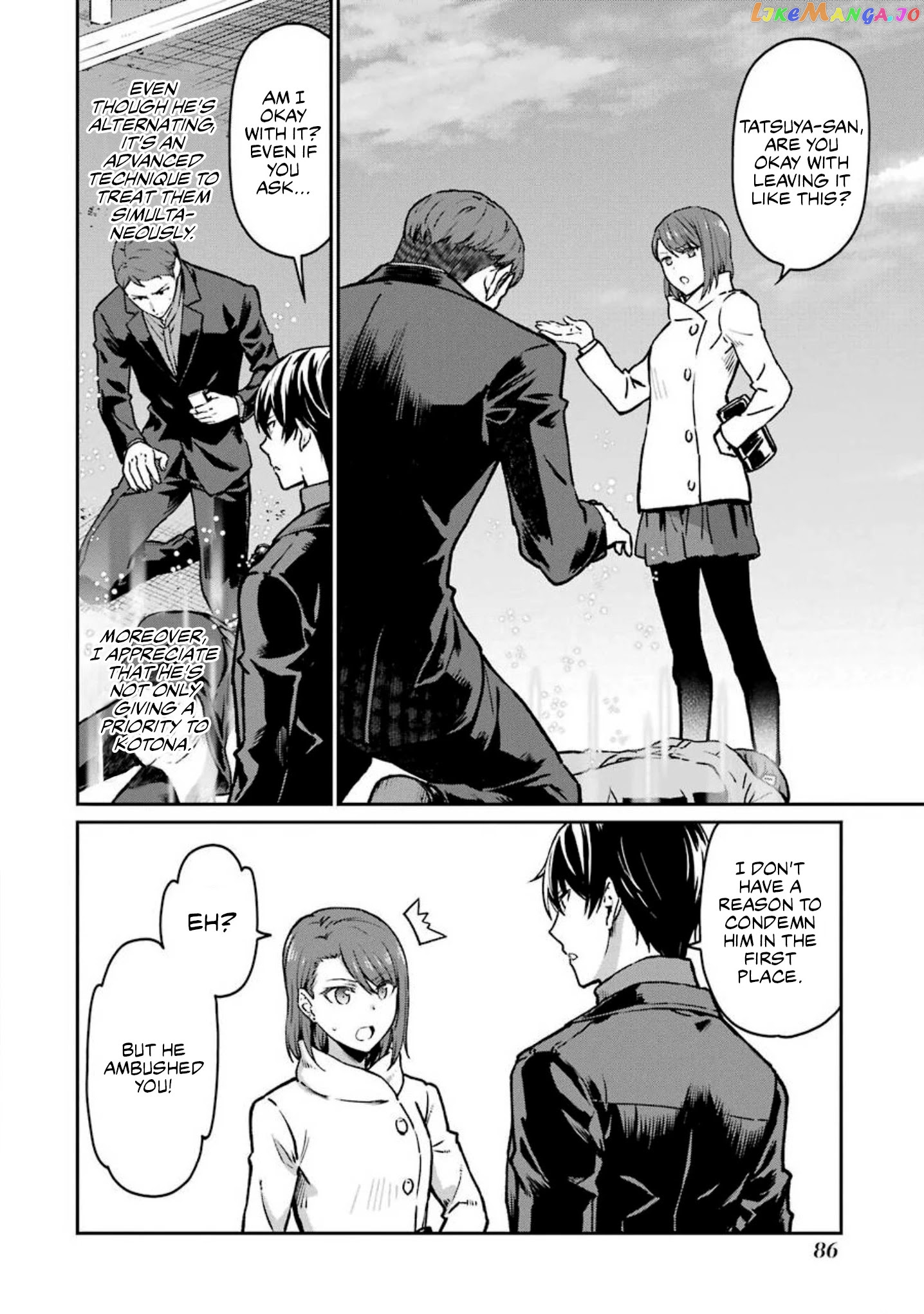 Mahouka Koukou no Rettousei - Yotsuba Keishou-hen chapter 12 - page 10