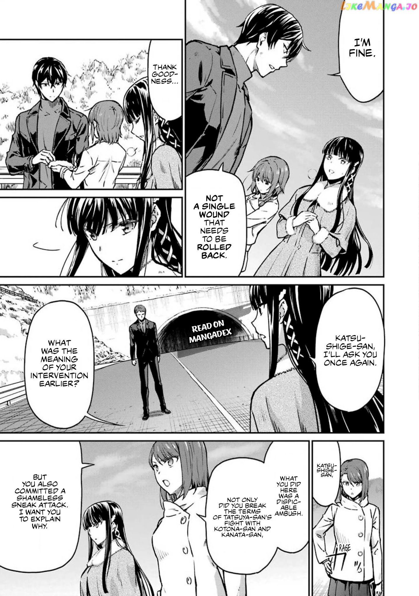 Mahouka Koukou no Rettousei - Yotsuba Keishou-hen chapter 12 - page 7