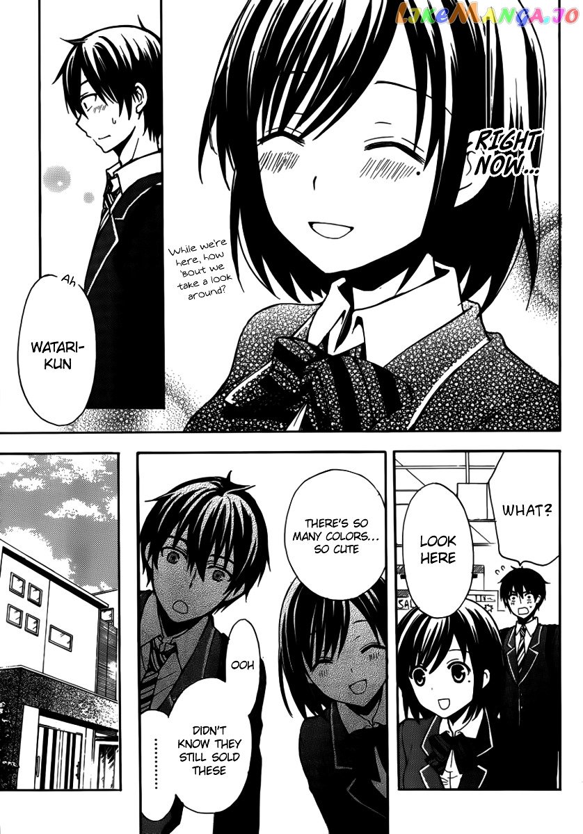 Watari-kun no xx ga Houkai Sunzen chapter 3 - page 16