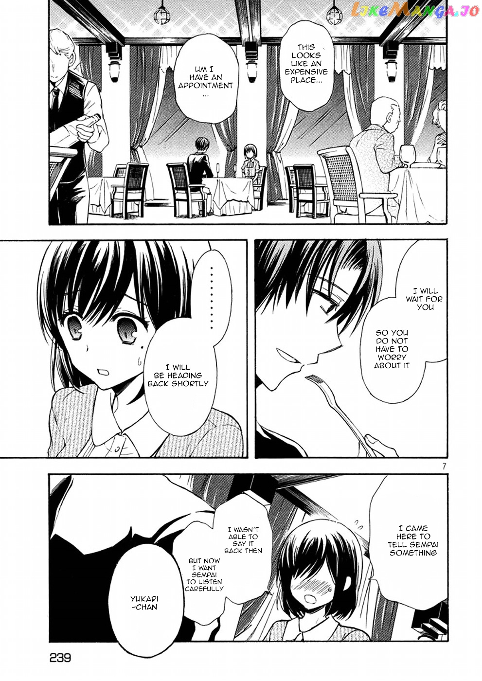 Watari-kun no xx ga Houkai Sunzen chapter 17 - page 7