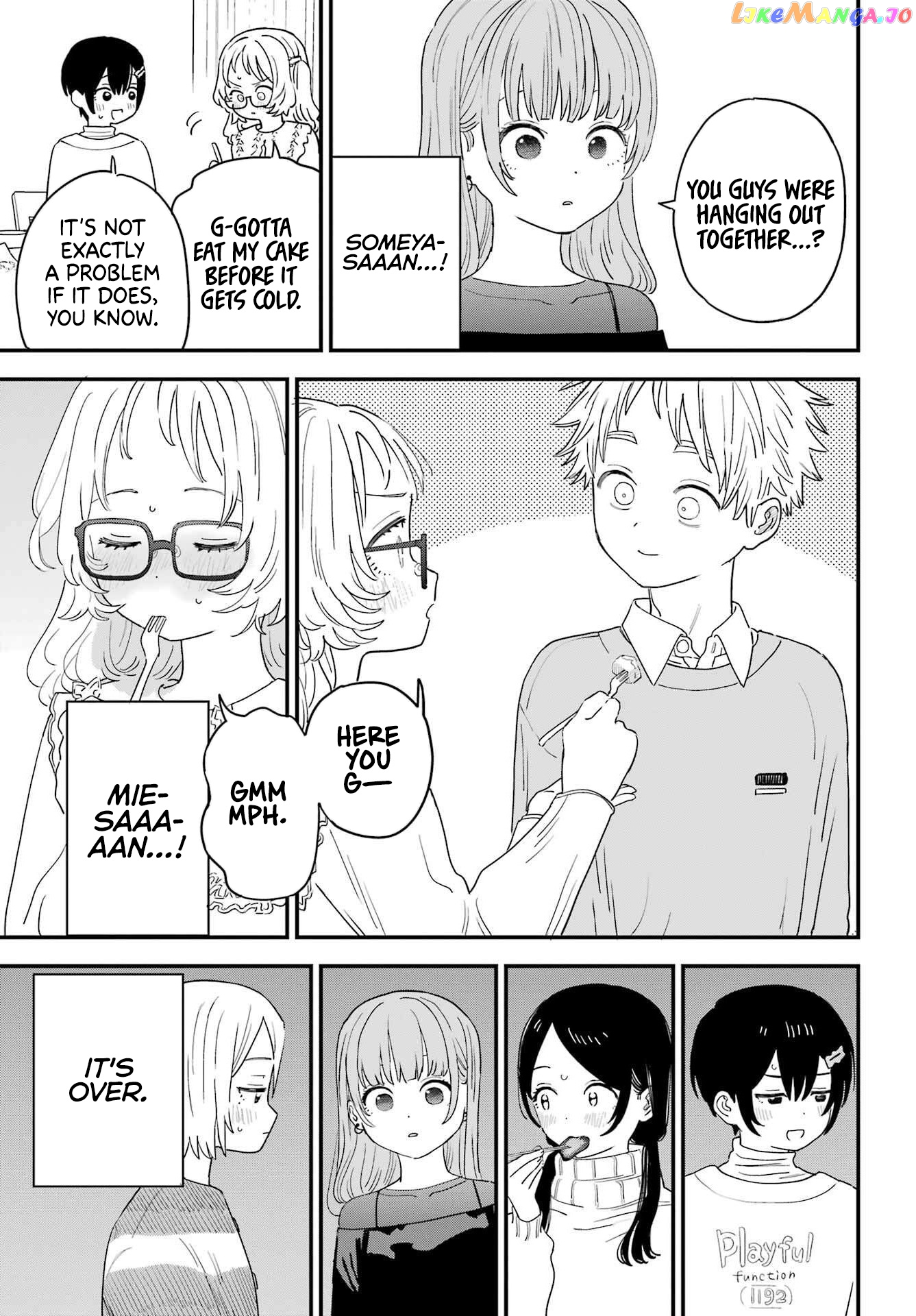 Suki Na Ko Ga Megane Wo Wasureta chapter 97 - page 11