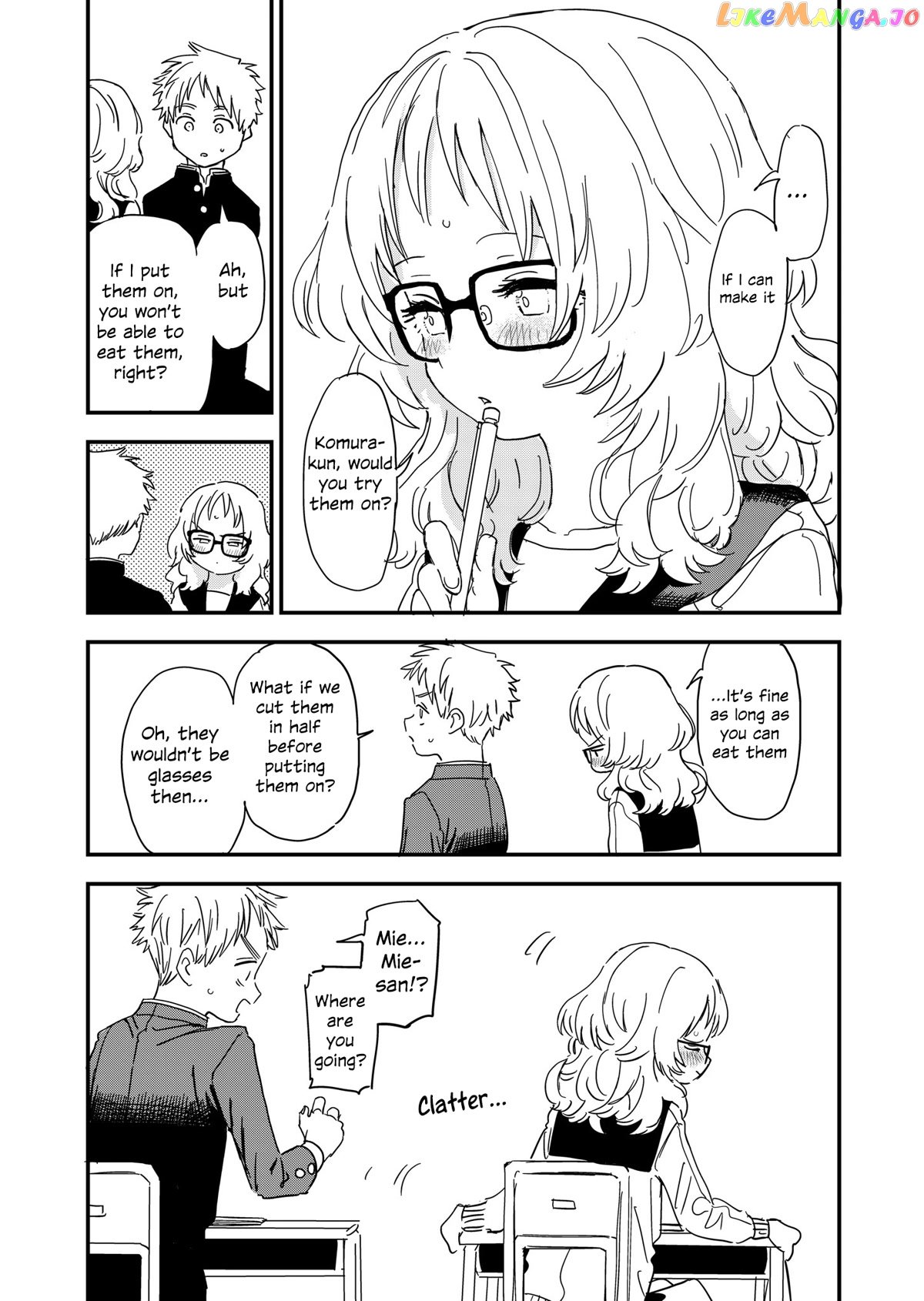 Suki Na Ko Ga Megane Wo Wasureta chapter 89.7 - page 2