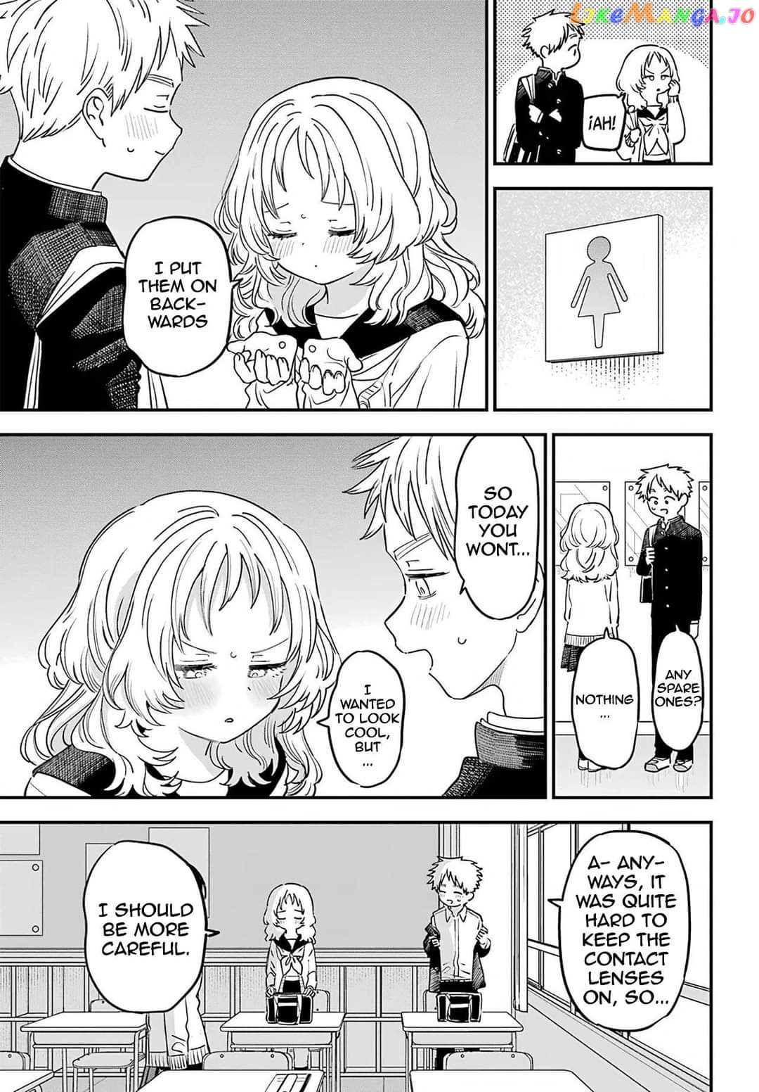 Suki Na Ko Ga Megane Wo Wasureta chapter 87 - page 7