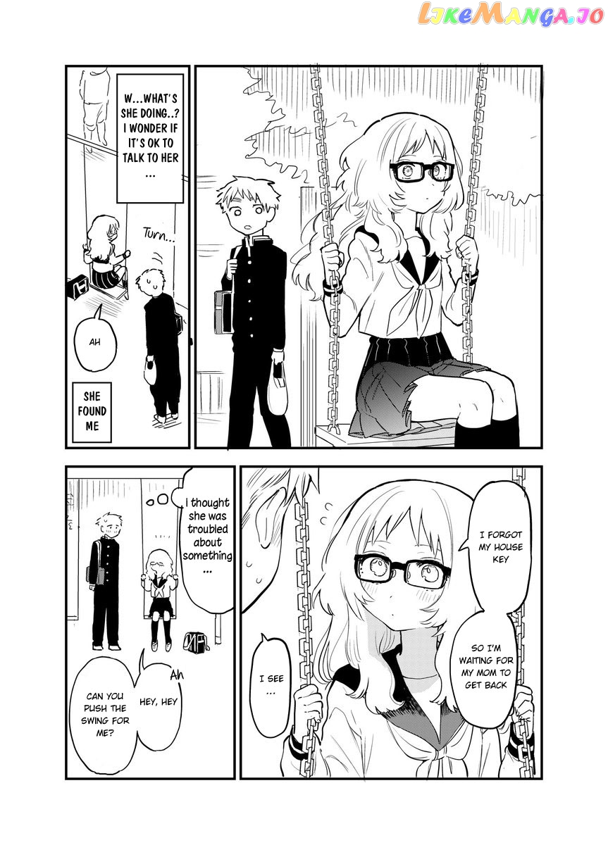 Suki Na Ko Ga Megane Wo Wasureta chapter 46 - page 2