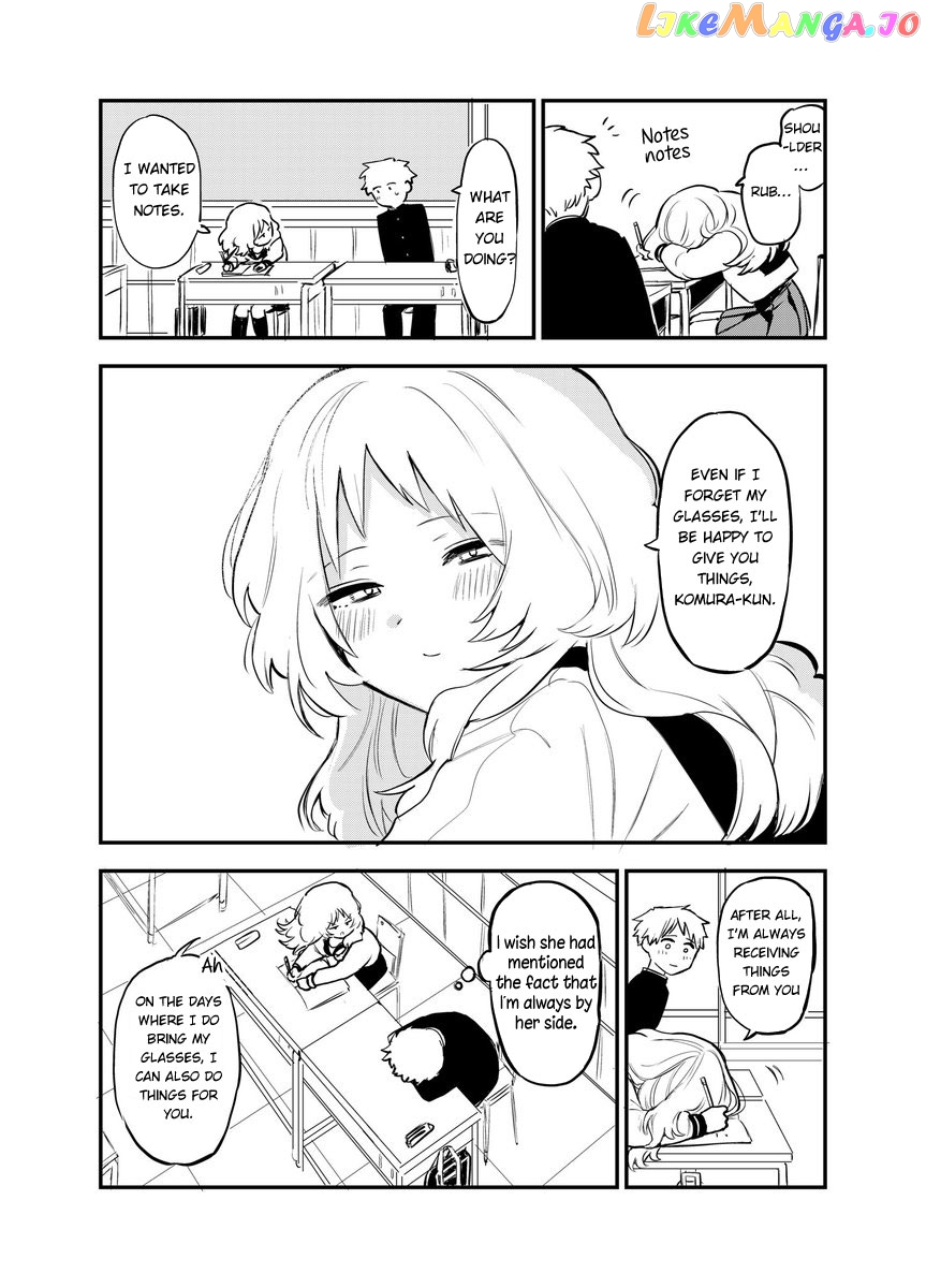 Suki Na Ko Ga Megane Wo Wasureta chapter 52.1 - page 5