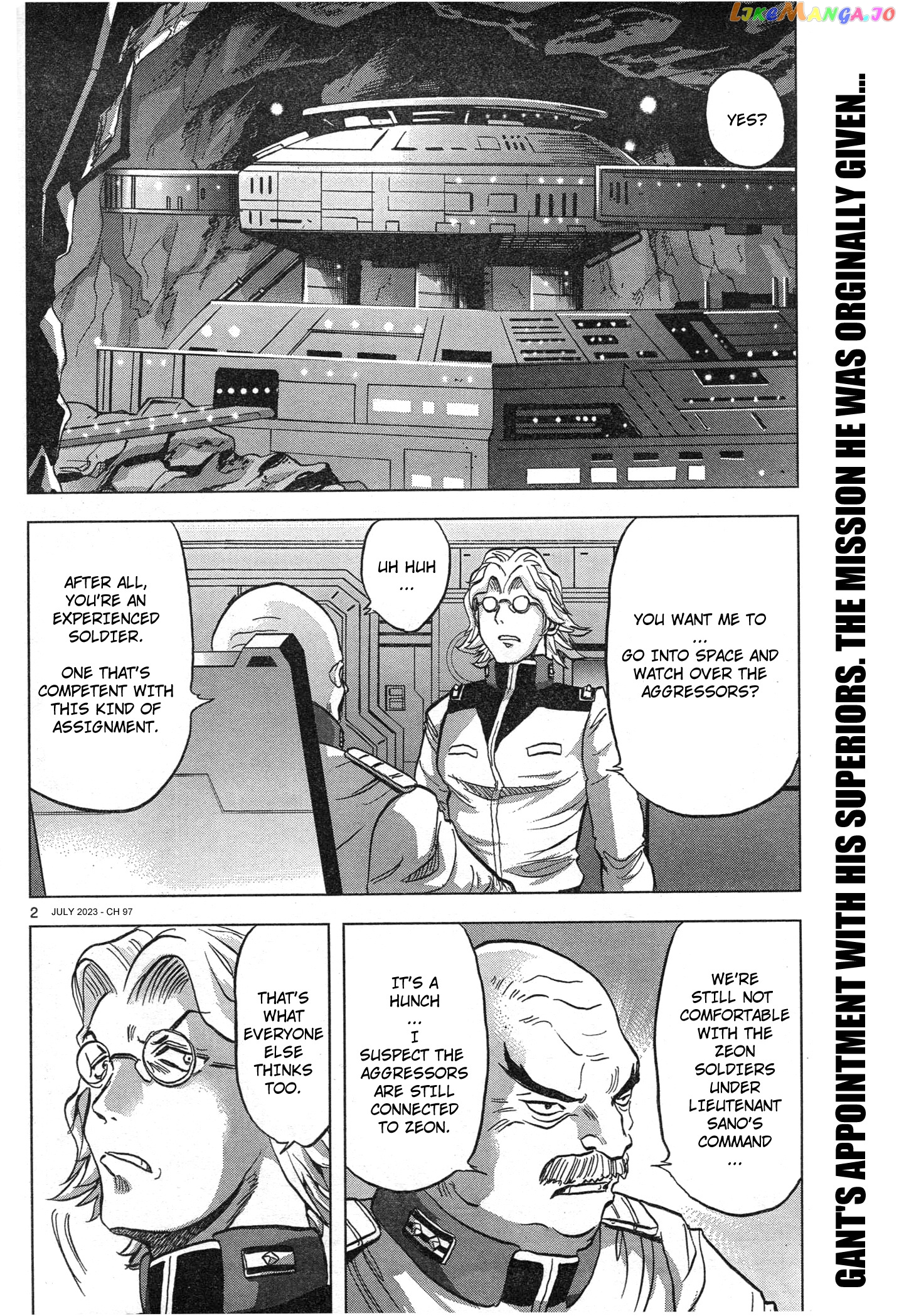 Mobile Suit Gundam Aggressor chapter 97 - page 2