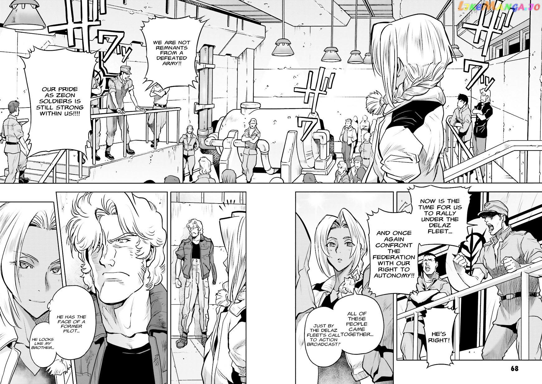 Kidou Senshi Gundam 0083 Rebellion chapter 32 - page 21