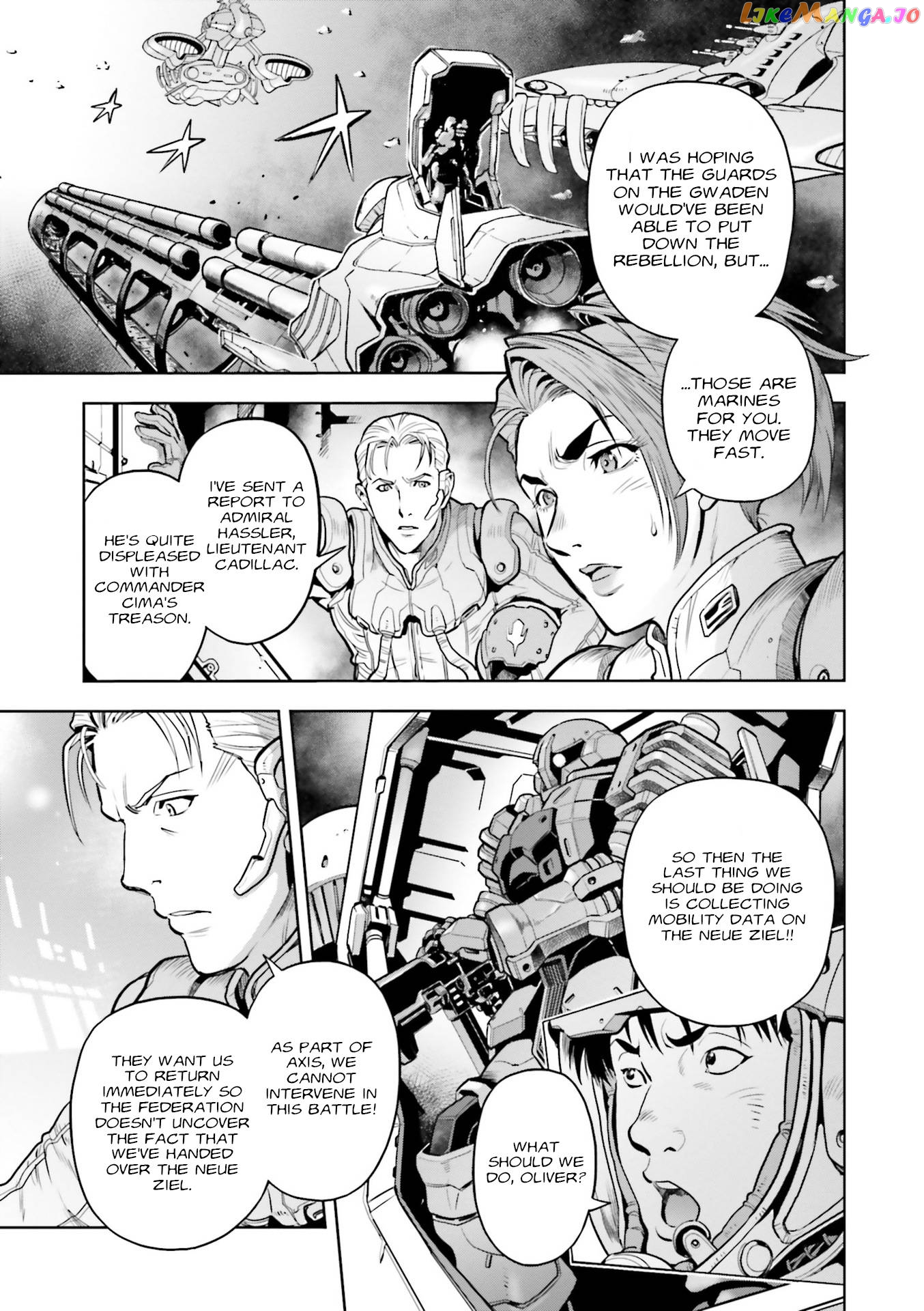 Kidou Senshi Gundam 0083 Rebellion chapter 64 - page 10