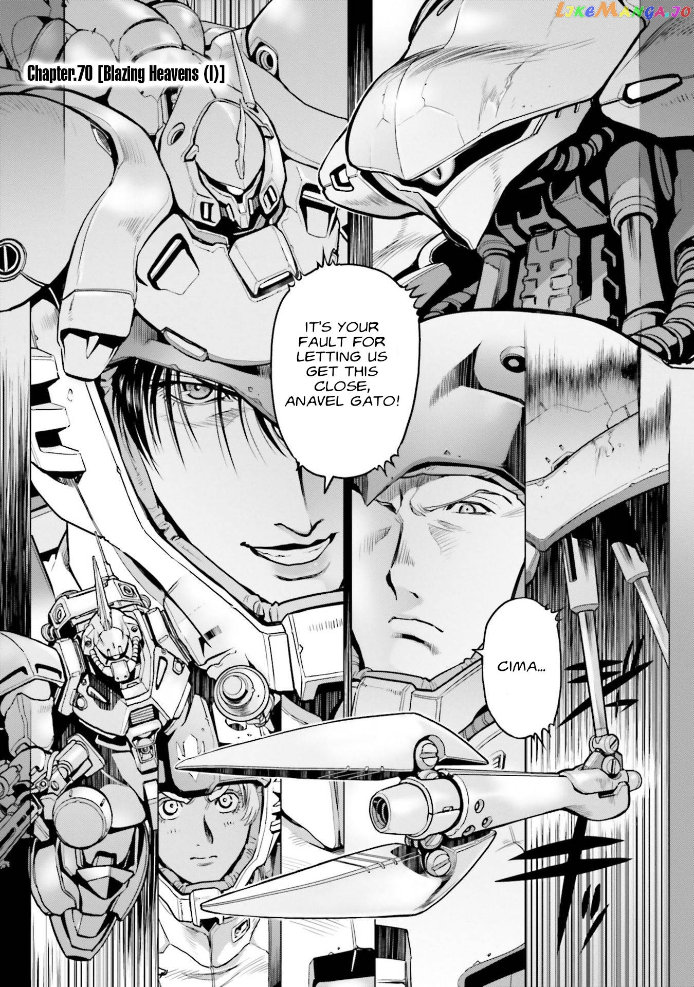 Kidou Senshi Gundam 0083 Rebellion chapter 70 - page 1