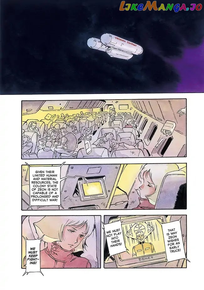 Kidou Senshi Gundam: The Origin chapter 59 - page 46