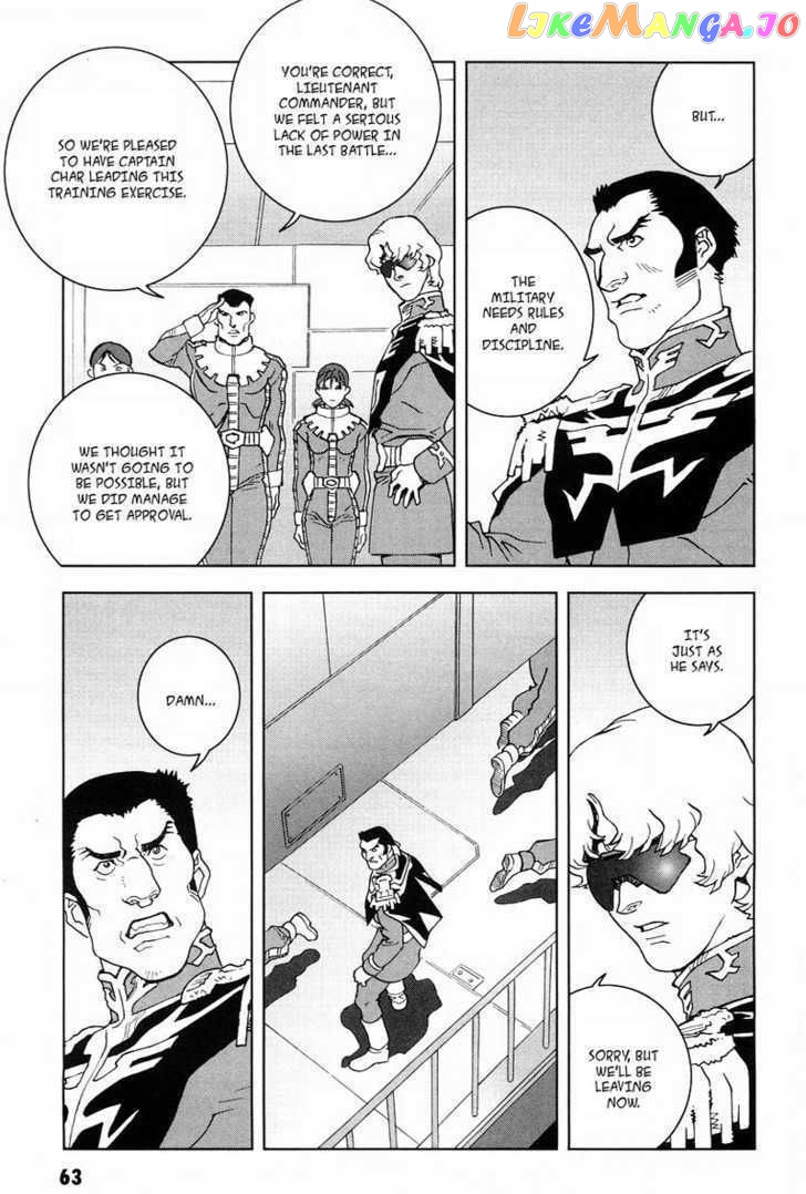 Kidou Senshi Gundam: C.D.A. Wakaki Suisei no Shouzou chapter 0 - page 64