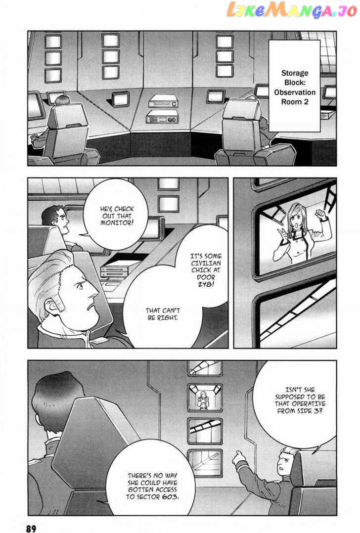 Kidou Senshi Gundam: C.D.A. Wakaki Suisei no Shouzou chapter 0 - page 89