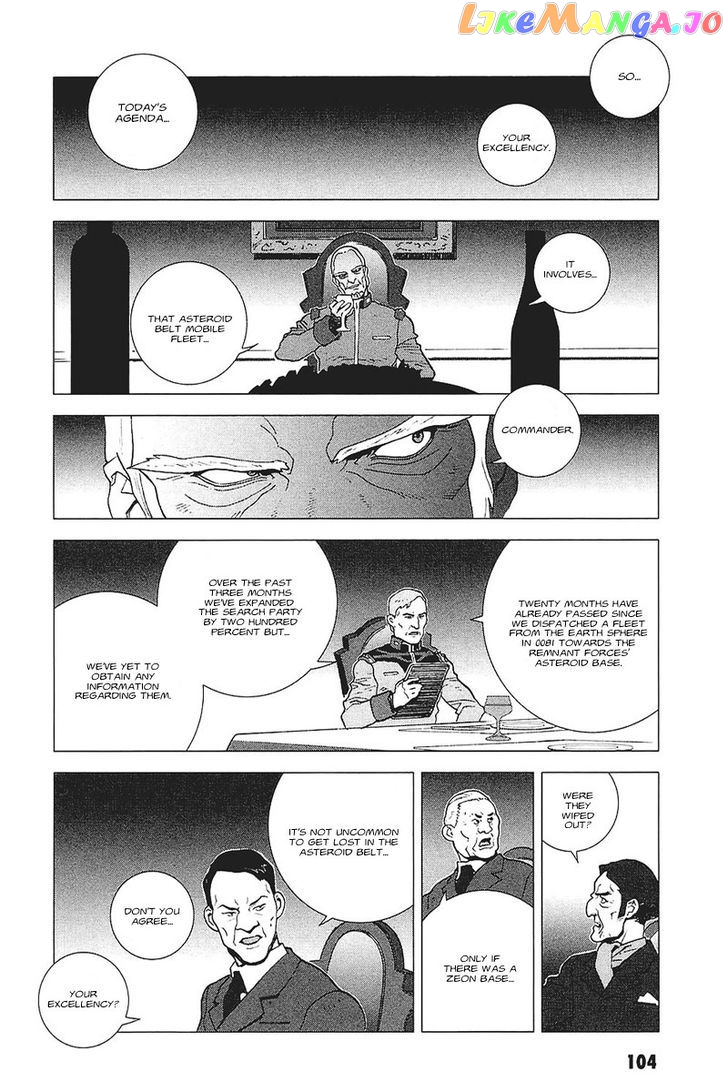 Kidou Senshi Gundam: C.D.A. Wakaki Suisei no Shouzou chapter 33 - page 104