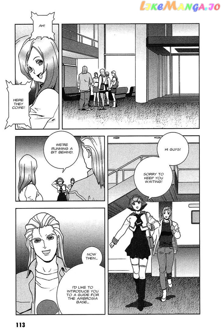 Kidou Senshi Gundam: C.D.A. Wakaki Suisei no Shouzou chapter 33 - page 112