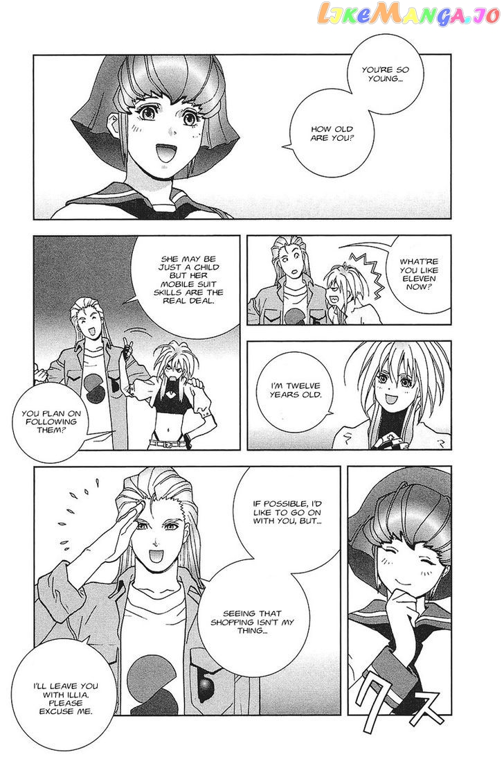 Kidou Senshi Gundam: C.D.A. Wakaki Suisei no Shouzou chapter 33 - page 116