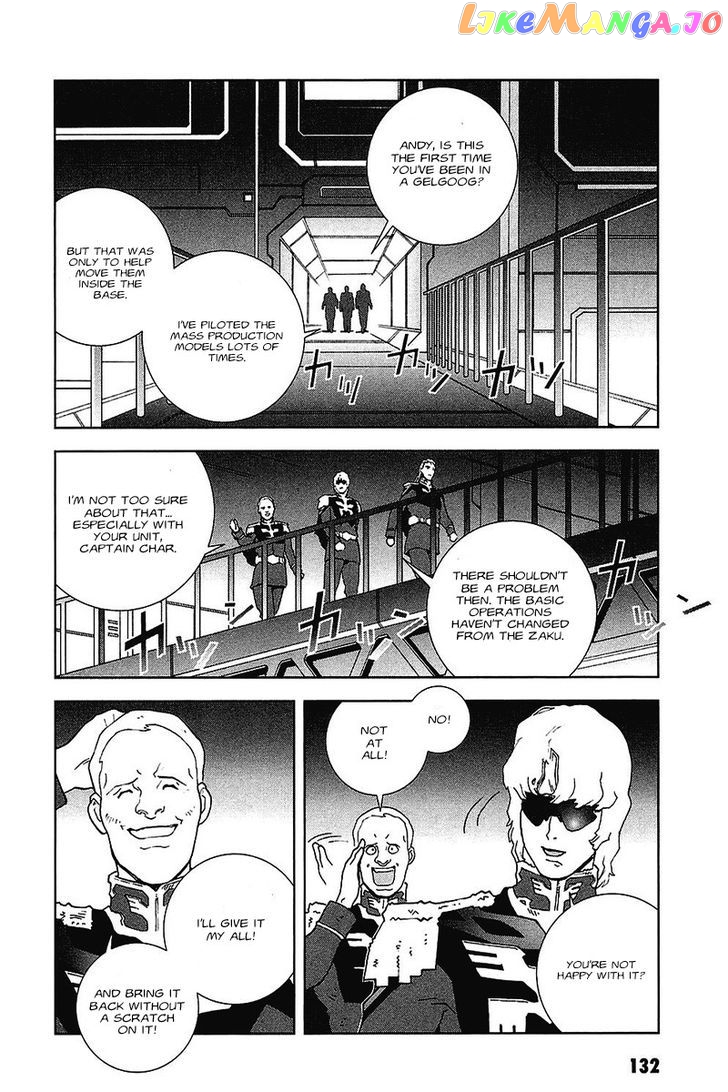 Kidou Senshi Gundam: C.D.A. Wakaki Suisei no Shouzou chapter 33 - page 131