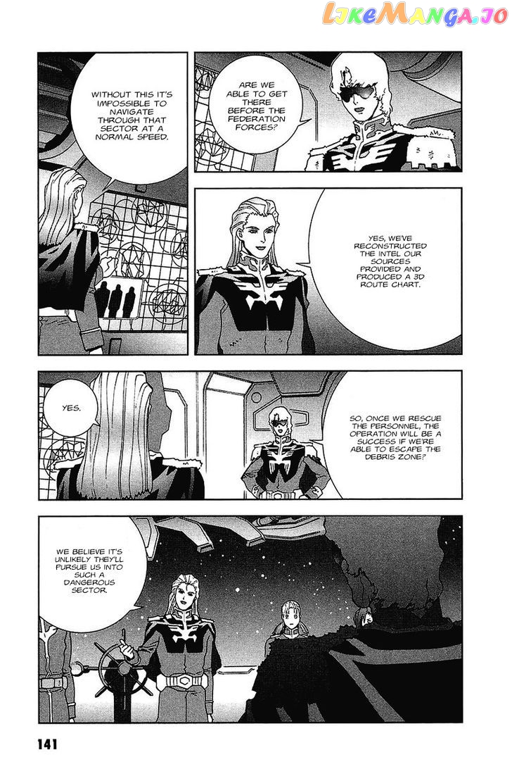 Kidou Senshi Gundam: C.D.A. Wakaki Suisei no Shouzou chapter 33 - page 138