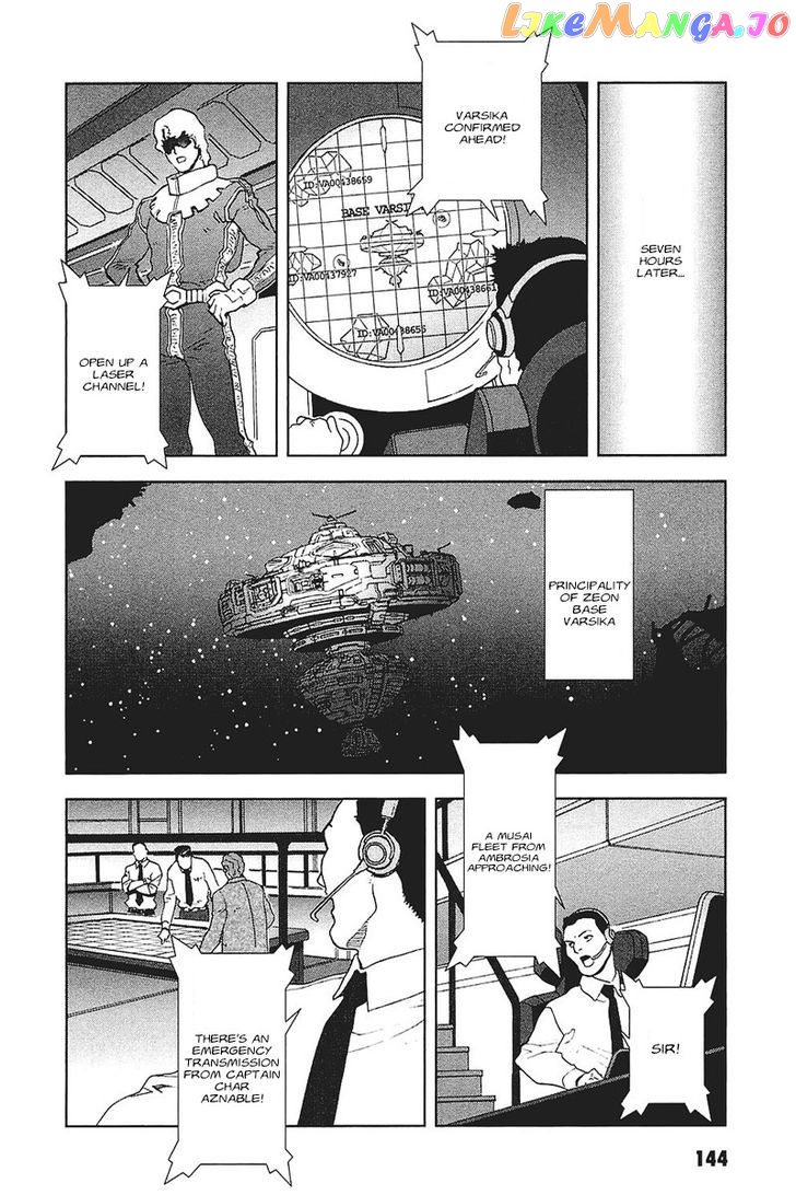 Kidou Senshi Gundam: C.D.A. Wakaki Suisei no Shouzou chapter 33 - page 141