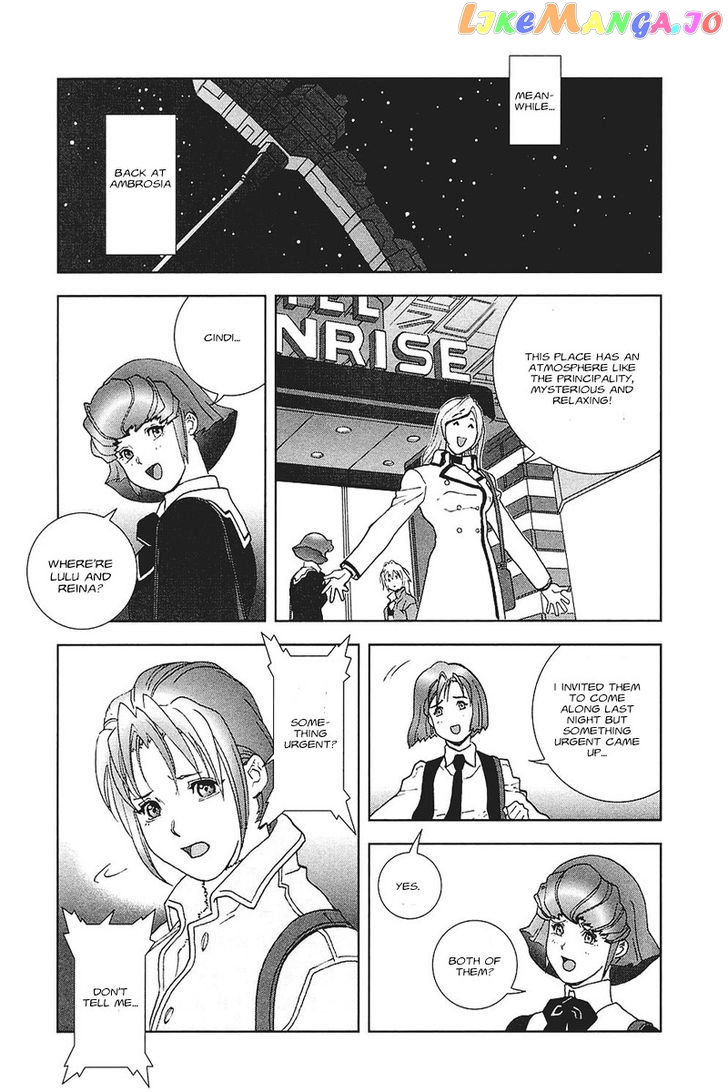 Kidou Senshi Gundam: C.D.A. Wakaki Suisei no Shouzou chapter 33 - page 154