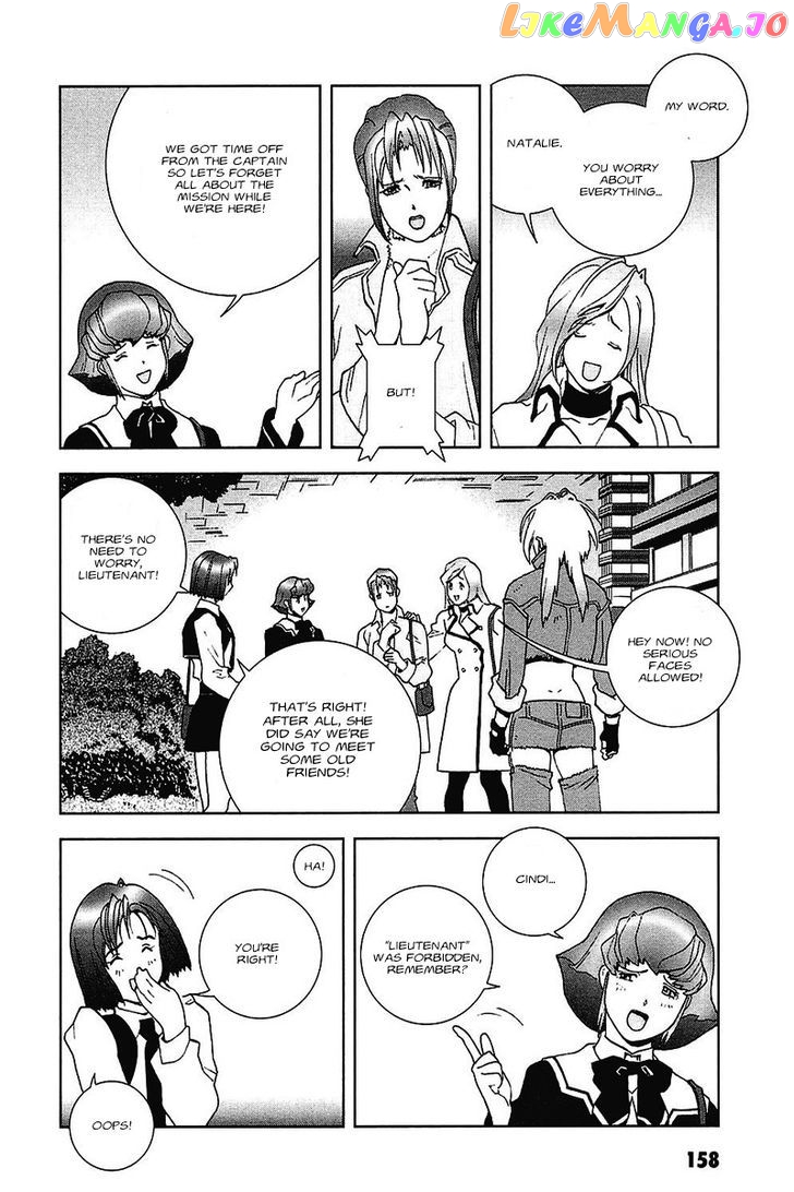 Kidou Senshi Gundam: C.D.A. Wakaki Suisei no Shouzou chapter 33 - page 155