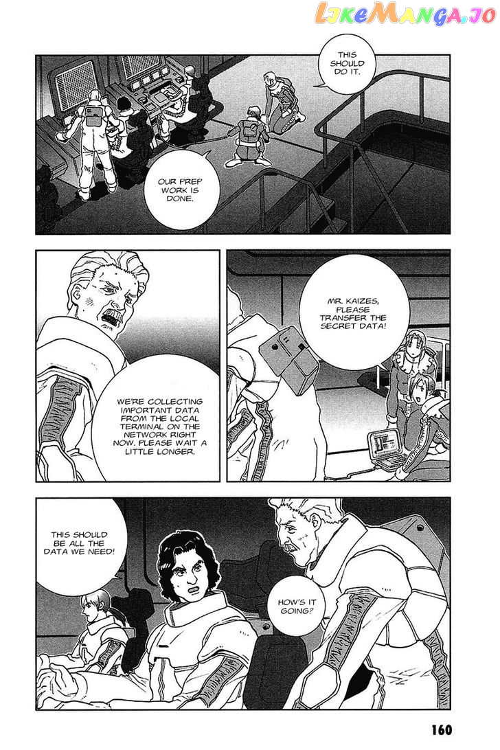 Kidou Senshi Gundam: C.D.A. Wakaki Suisei no Shouzou chapter 33 - page 157