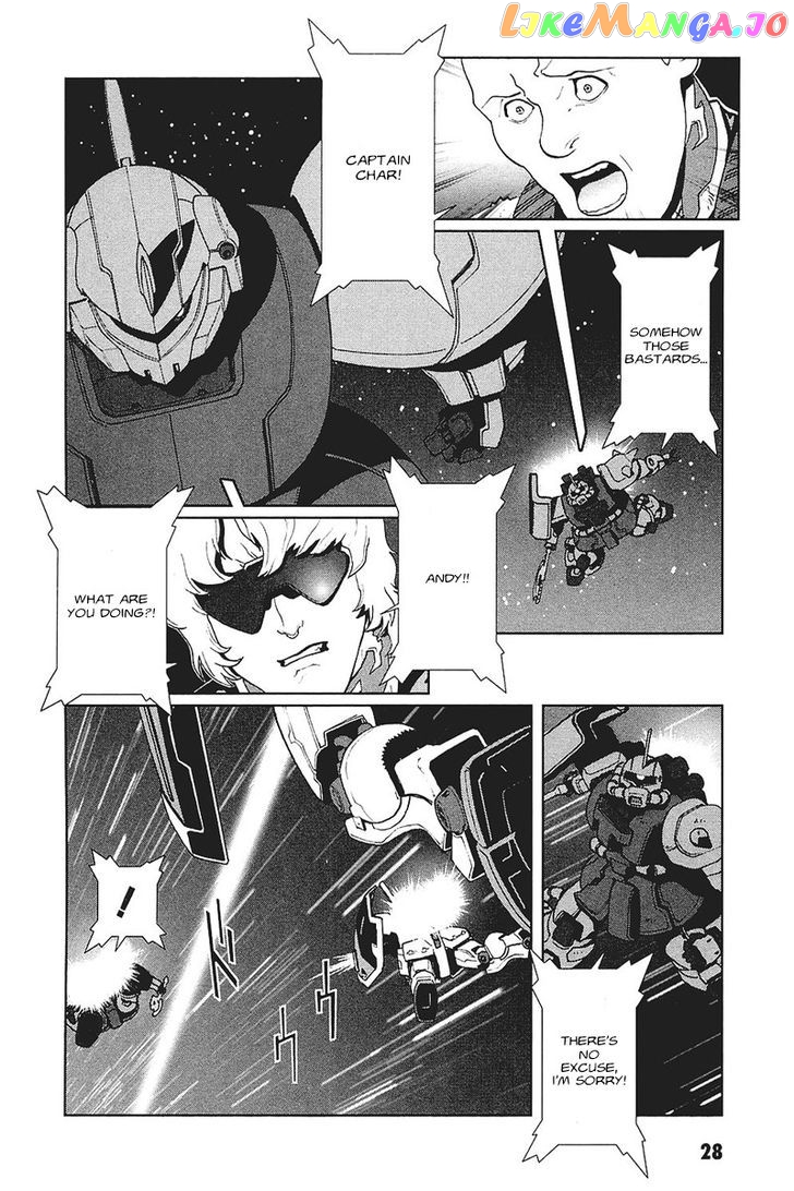 Kidou Senshi Gundam: C.D.A. Wakaki Suisei no Shouzou chapter 33 - page 28