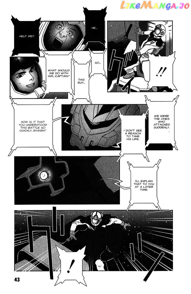 Kidou Senshi Gundam: C.D.A. Wakaki Suisei no Shouzou chapter 33 - page 43