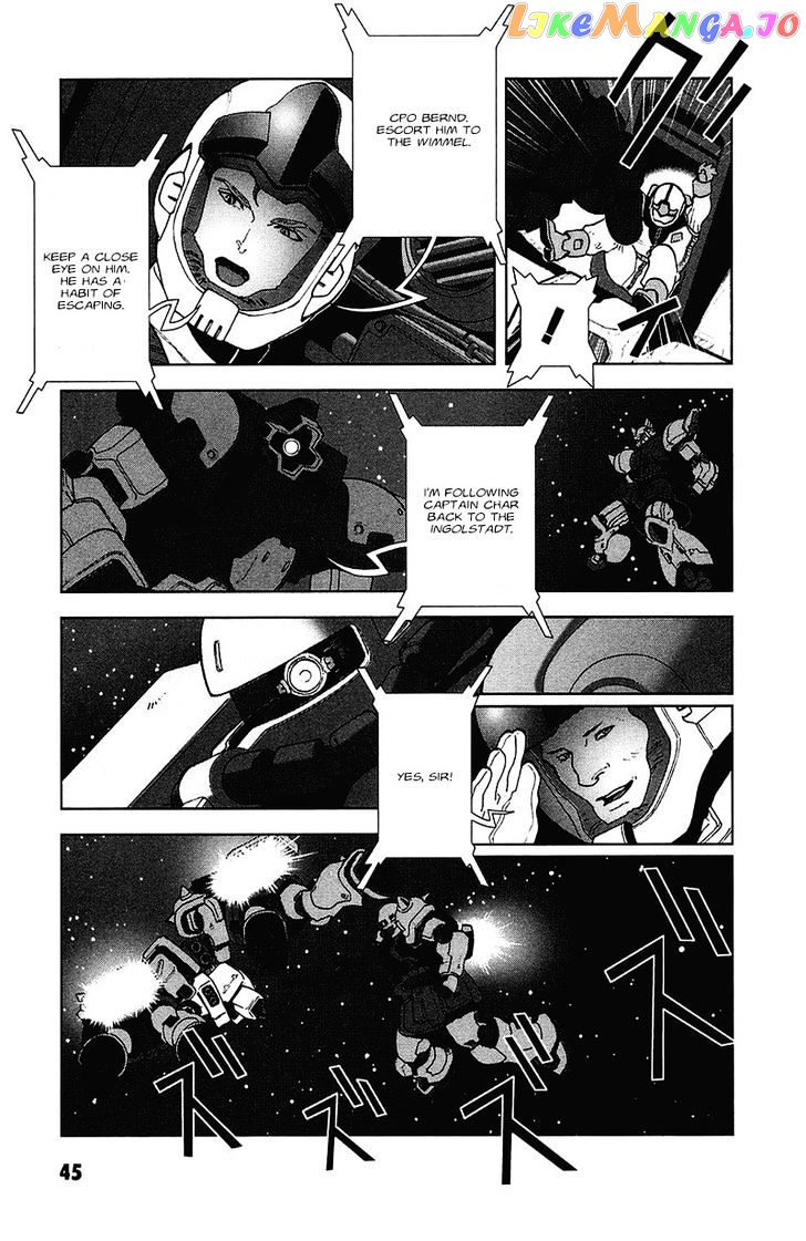 Kidou Senshi Gundam: C.D.A. Wakaki Suisei no Shouzou chapter 33 - page 45