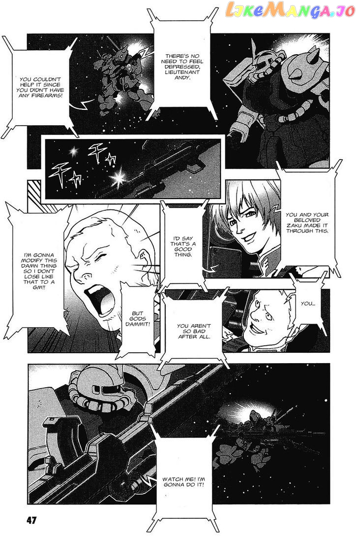 Kidou Senshi Gundam: C.D.A. Wakaki Suisei no Shouzou chapter 33 - page 47