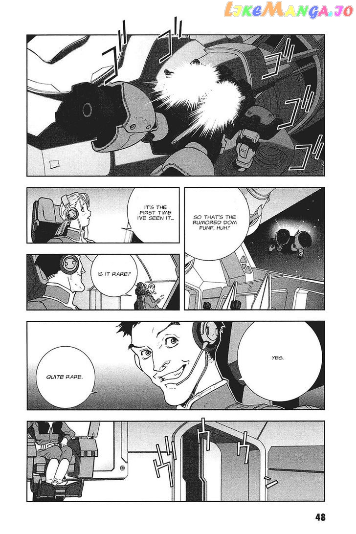 Kidou Senshi Gundam: C.D.A. Wakaki Suisei no Shouzou chapter 33 - page 48