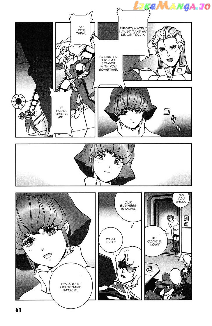 Kidou Senshi Gundam: C.D.A. Wakaki Suisei no Shouzou chapter 33 - page 61