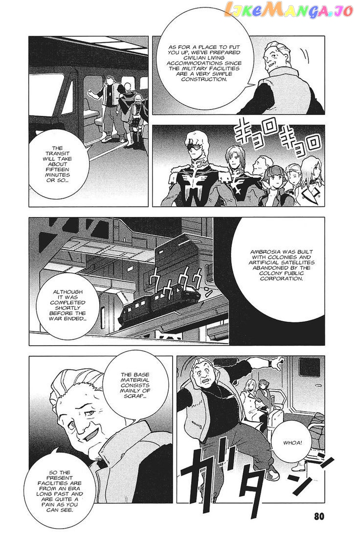 Kidou Senshi Gundam: C.D.A. Wakaki Suisei no Shouzou chapter 33 - page 80