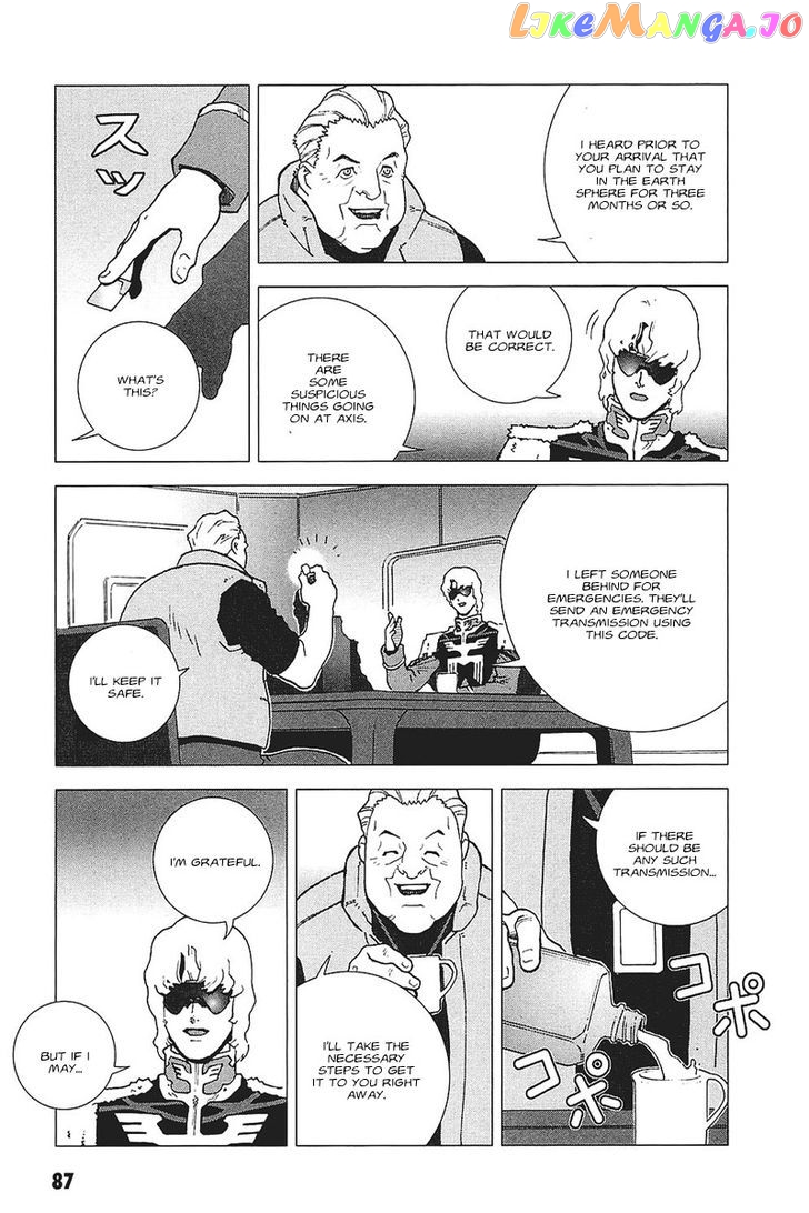 Kidou Senshi Gundam: C.D.A. Wakaki Suisei no Shouzou chapter 33 - page 87