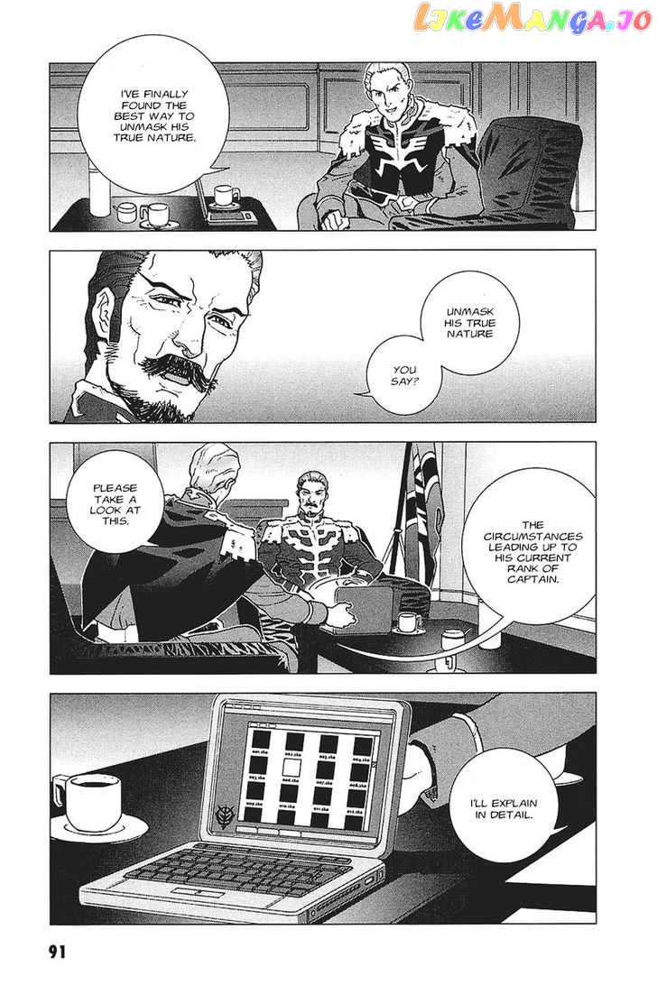 Kidou Senshi Gundam: C.D.A. Wakaki Suisei no Shouzou chapter 33 - page 91