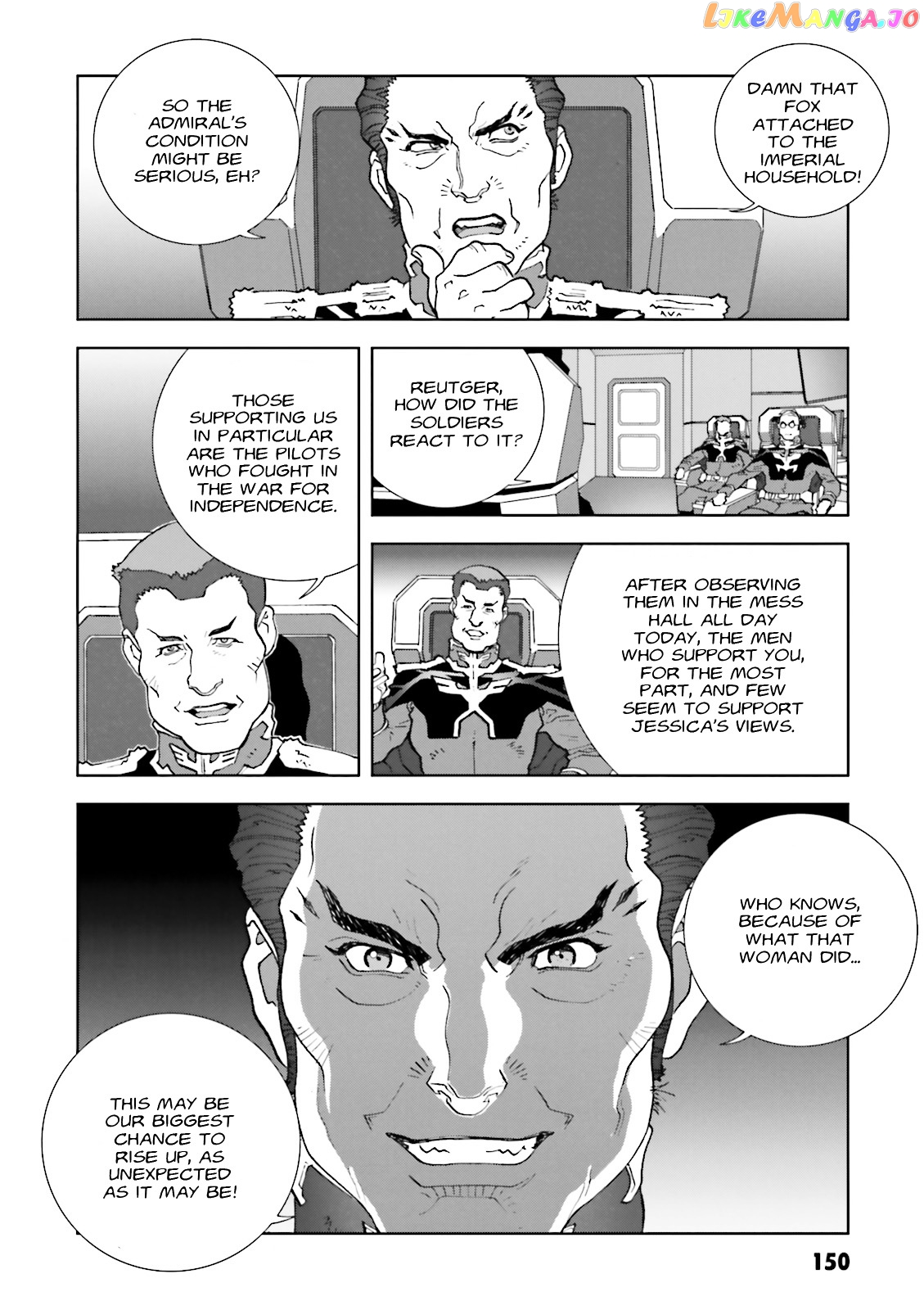 Kidou Senshi Gundam: C.D.A. Wakaki Suisei no Shouzou chapter 59 - page 12