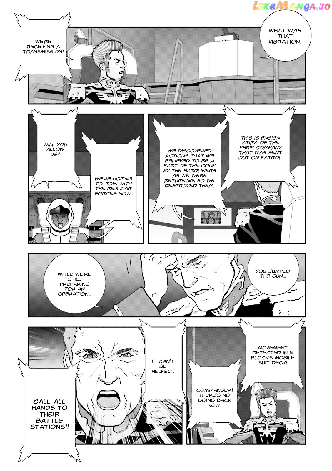 Kidou Senshi Gundam: C.D.A. Wakaki Suisei no Shouzou chapter 59 - page 31