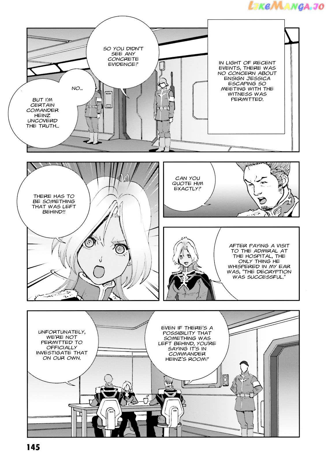 Kidou Senshi Gundam: C.D.A. Wakaki Suisei no Shouzou chapter 59 - page 7