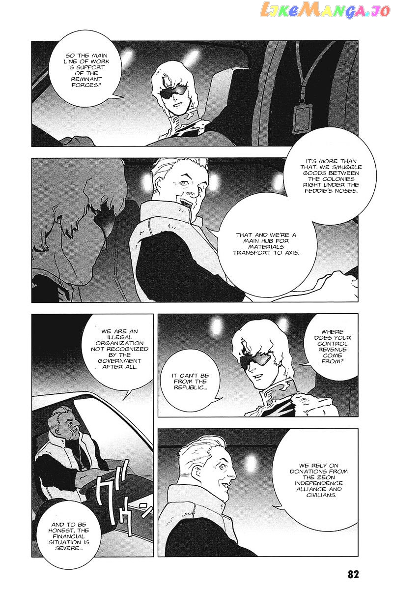 Kidou Senshi Gundam: C.D.A. Wakaki Suisei no Shouzou chapter 35 - page 8