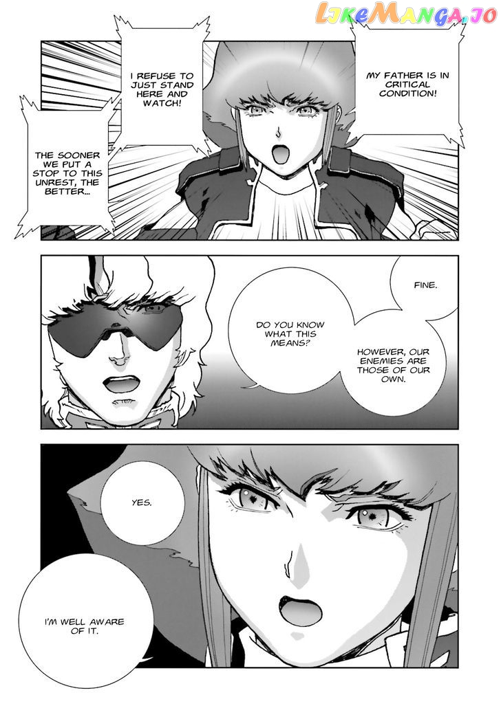 Kidou Senshi Gundam: C.D.A. Wakaki Suisei no Shouzou chapter 60 - page 8