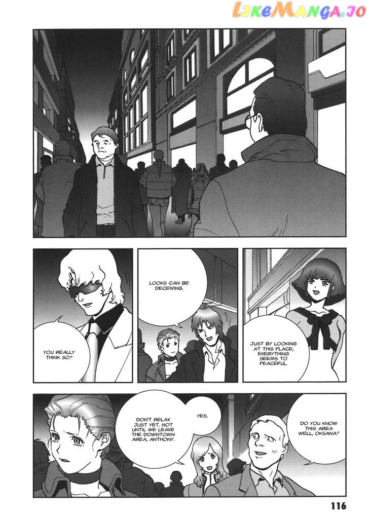 Kidou Senshi Gundam: C.D.A. Wakaki Suisei no Shouzou chapter 38-44 - page 117