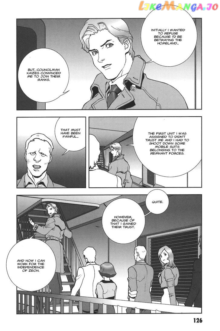 Kidou Senshi Gundam: C.D.A. Wakaki Suisei no Shouzou chapter 38-44 - page 127