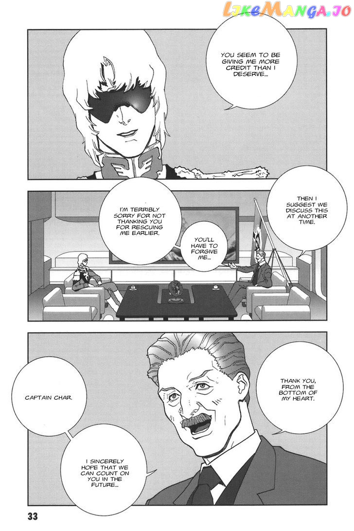 Kidou Senshi Gundam: C.D.A. Wakaki Suisei no Shouzou chapter 38-44 - page 34