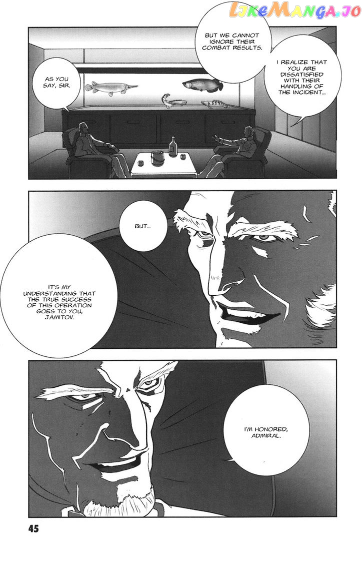 Kidou Senshi Gundam: C.D.A. Wakaki Suisei no Shouzou chapter 38-44 - page 46