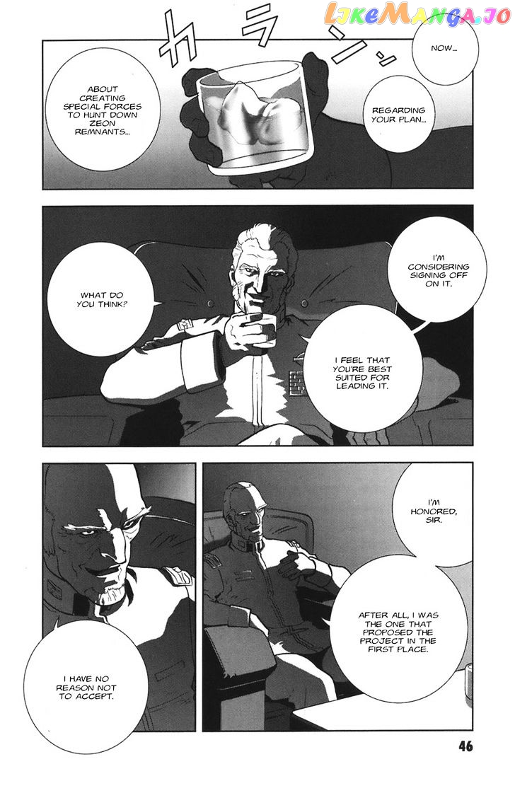 Kidou Senshi Gundam: C.D.A. Wakaki Suisei no Shouzou chapter 38-44 - page 47